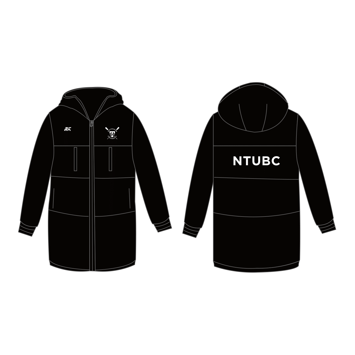 Nottingham Trent University Boat Club Stadium Jacket