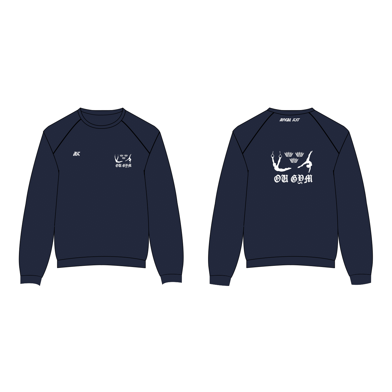 OU Gym Navy Sweatshirt