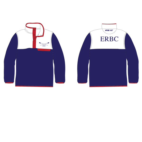 ERBC Navy/White Pocket Fleece