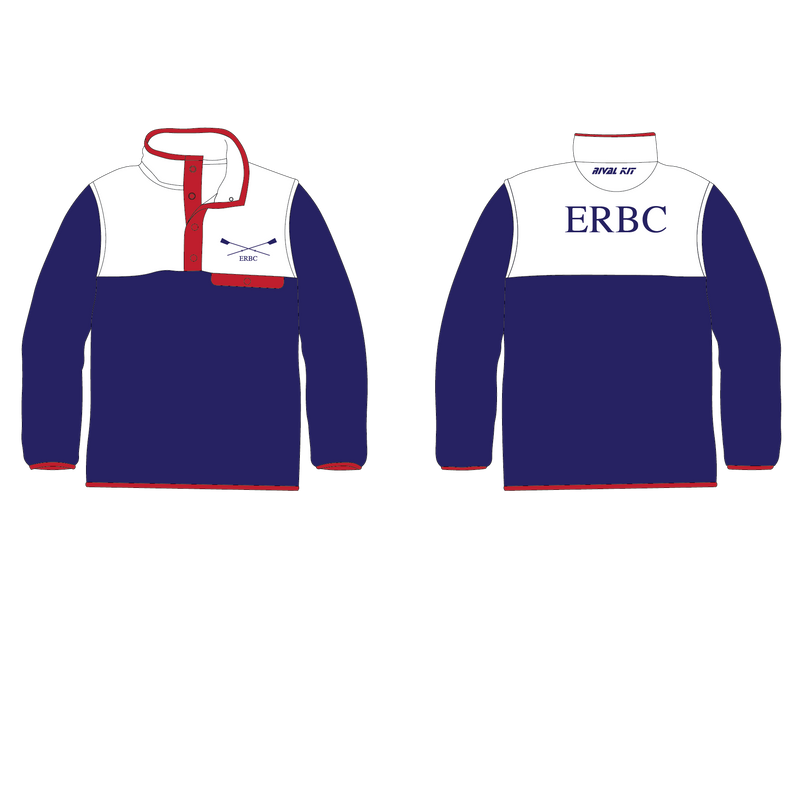 ERBC Navy/White Pocket Fleece