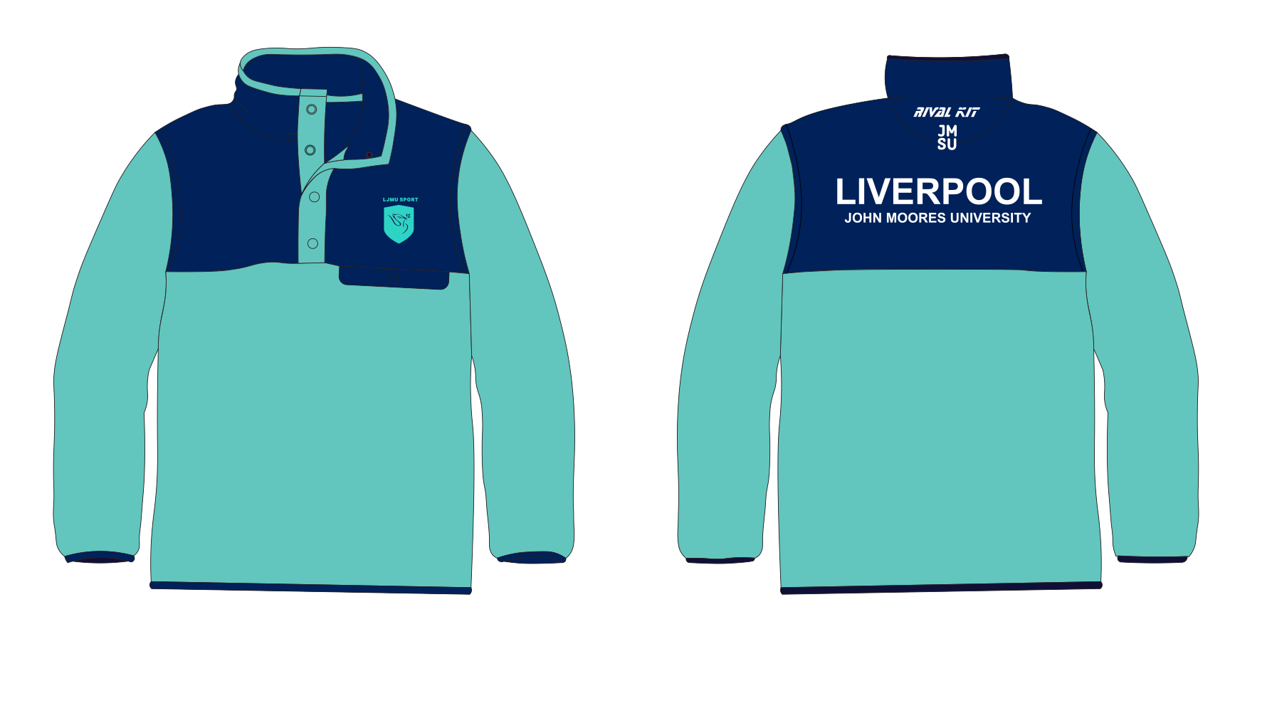 LJMU Rowing Club Pocket Fleece