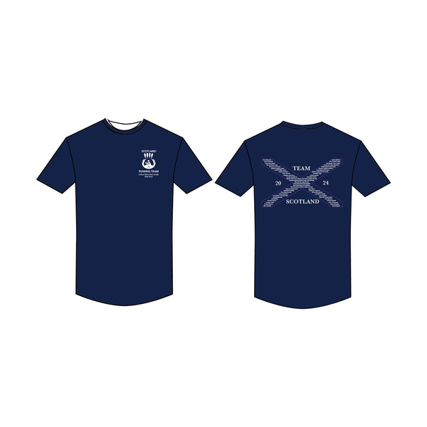 Scotland Rowing Team HIR 2024 team t shirt