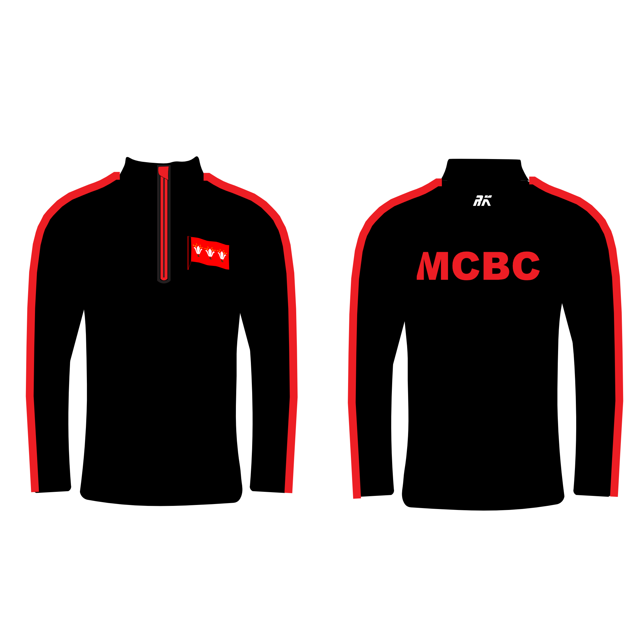 Magdalen College Boat Club Performance Q-zip