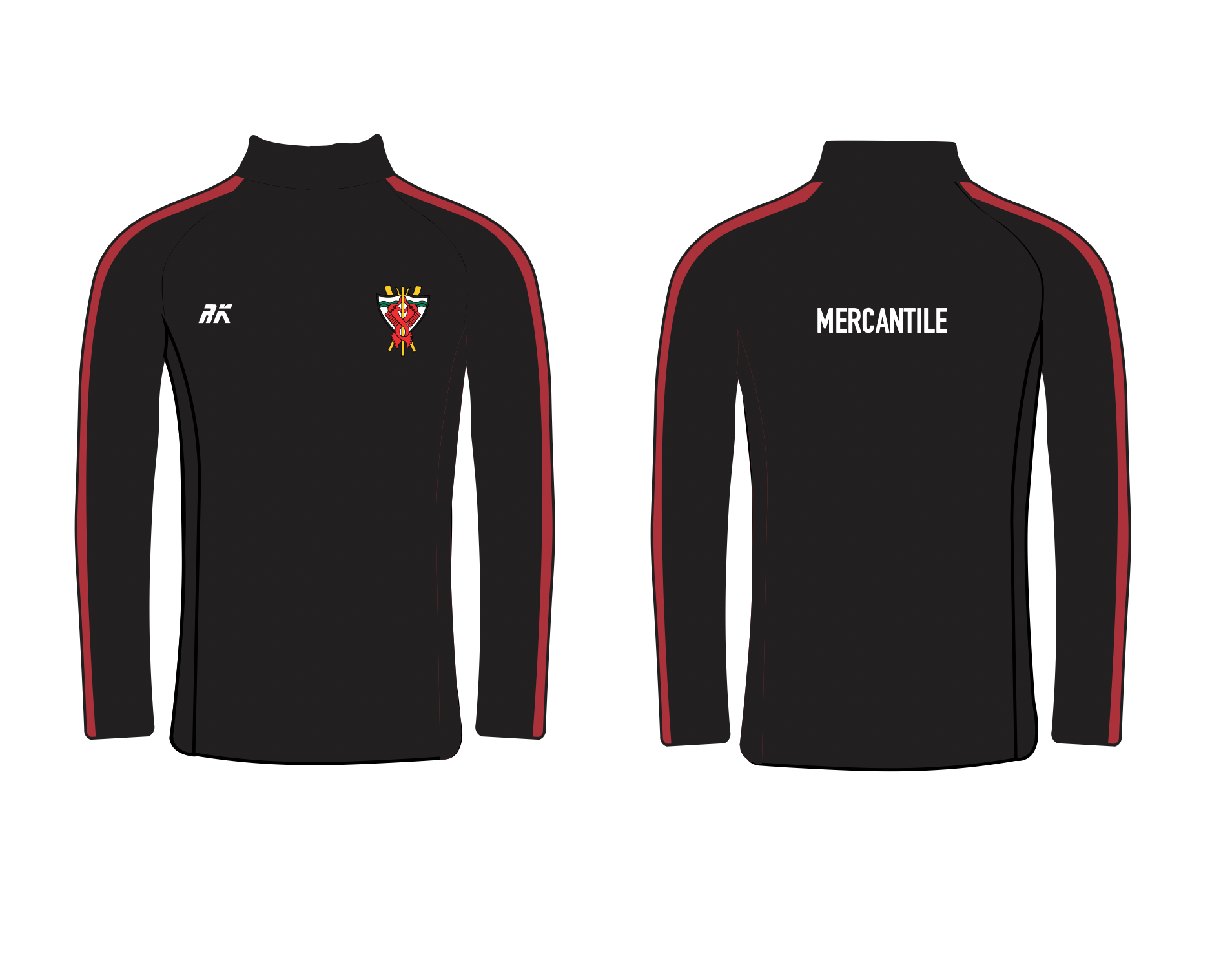 Mercantile Rowing Club Performance Q-Zip
