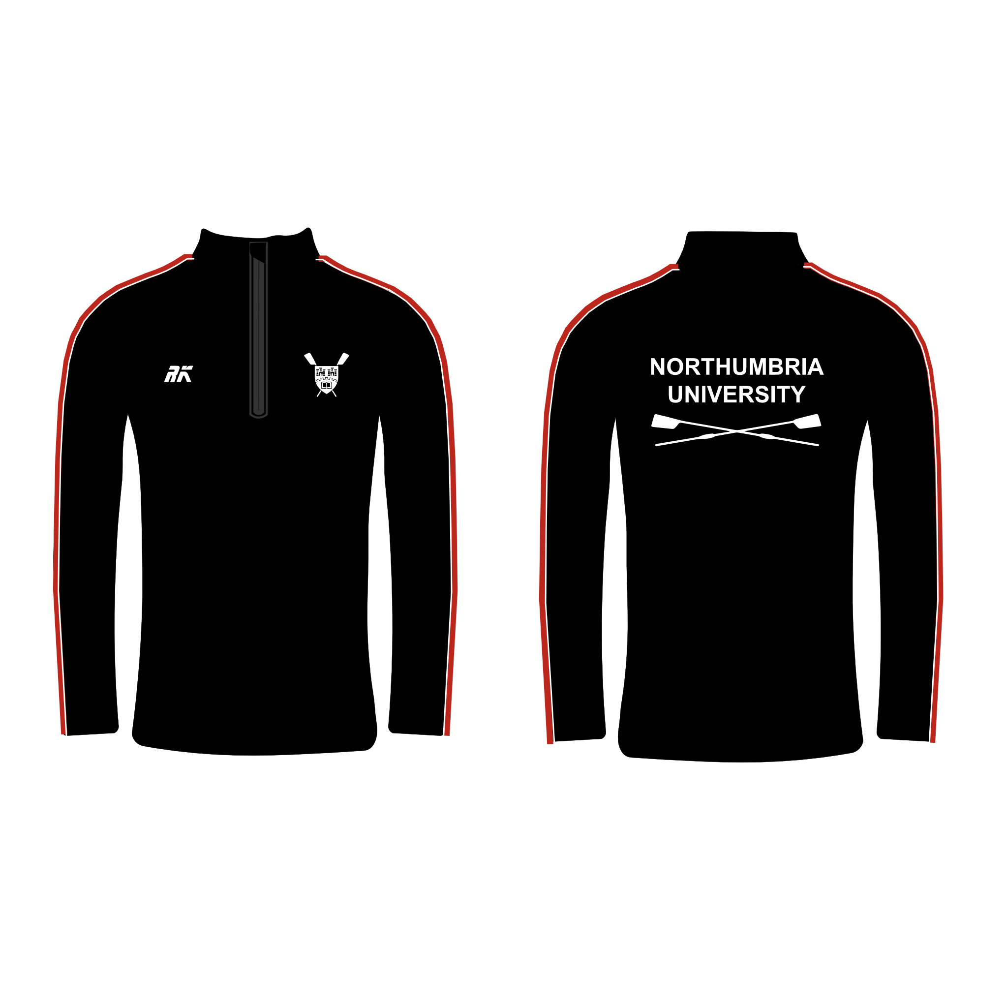Northumbria University Boat Club Bespoke Q-Zip