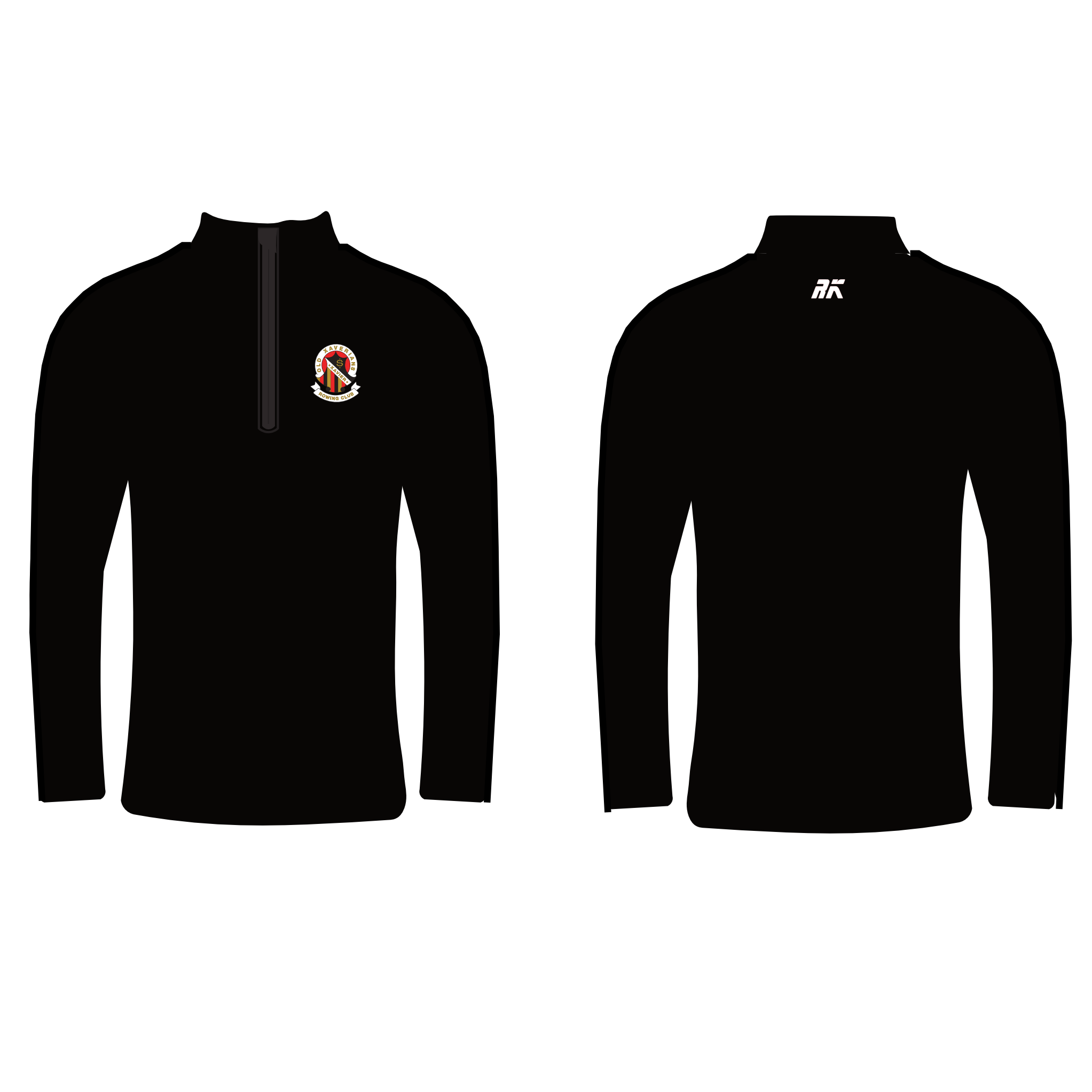 Old Xavierians Rowing Club Bespoke Q-Zip