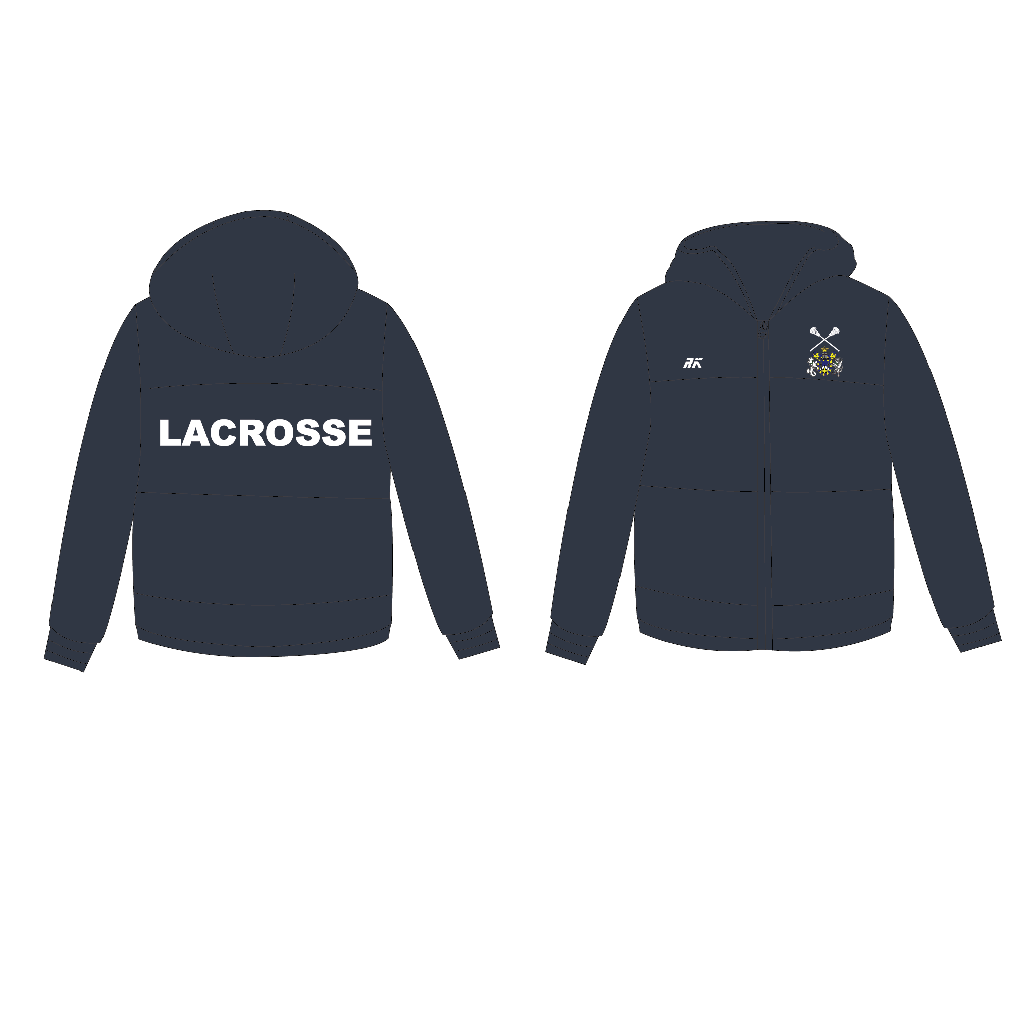QMUL Lacrosse Club Puffa Jacket