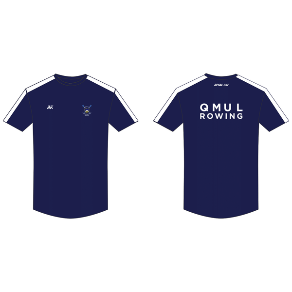 QMUL Navy Bespoke Gym T-Shirt