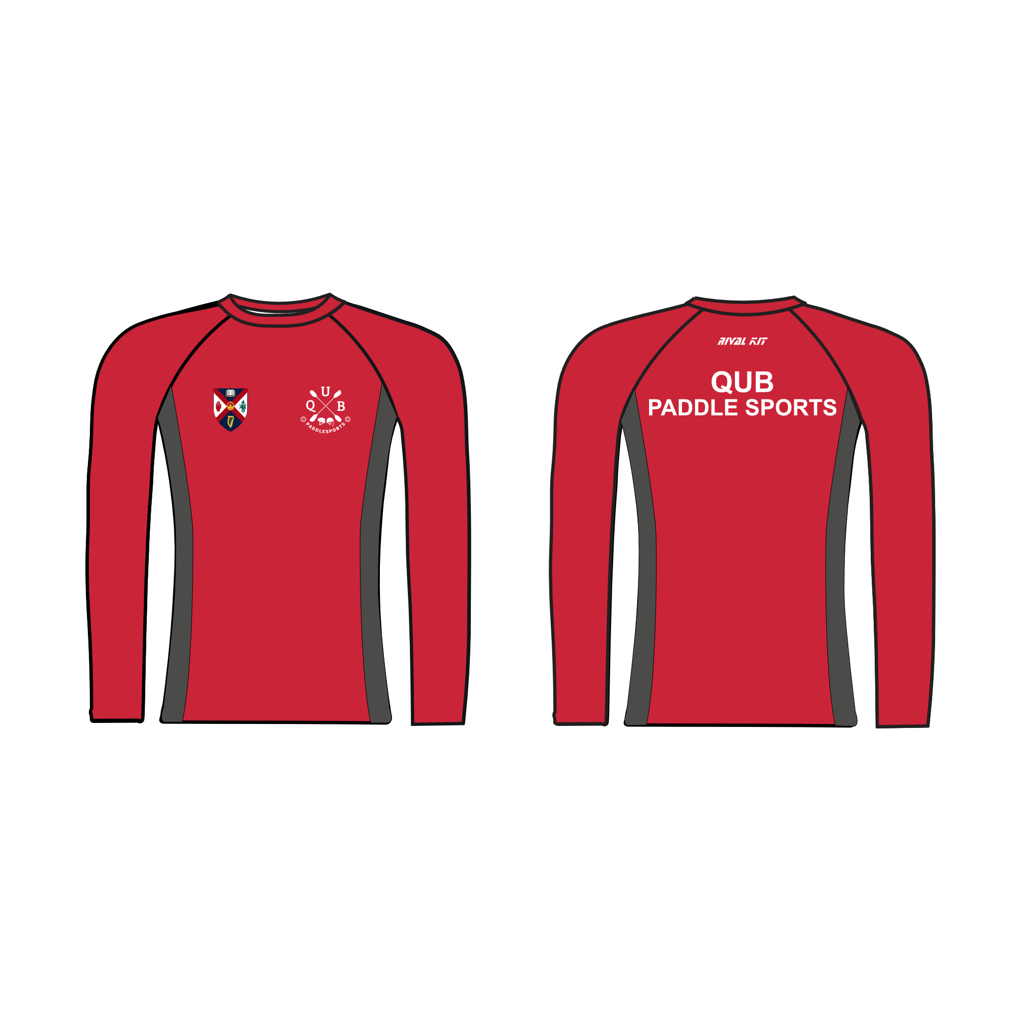 Queen's University Belfast Paddle Sport Long Sleeve Base Layer