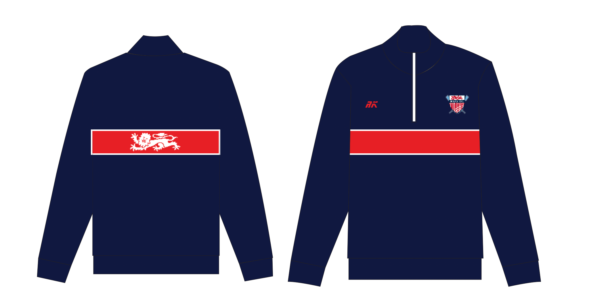 Newcastle University Athletics and Cross Country Club Cotton Q-Zip