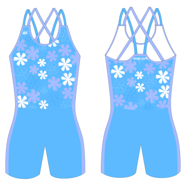 Blue Flower Strappy AIO