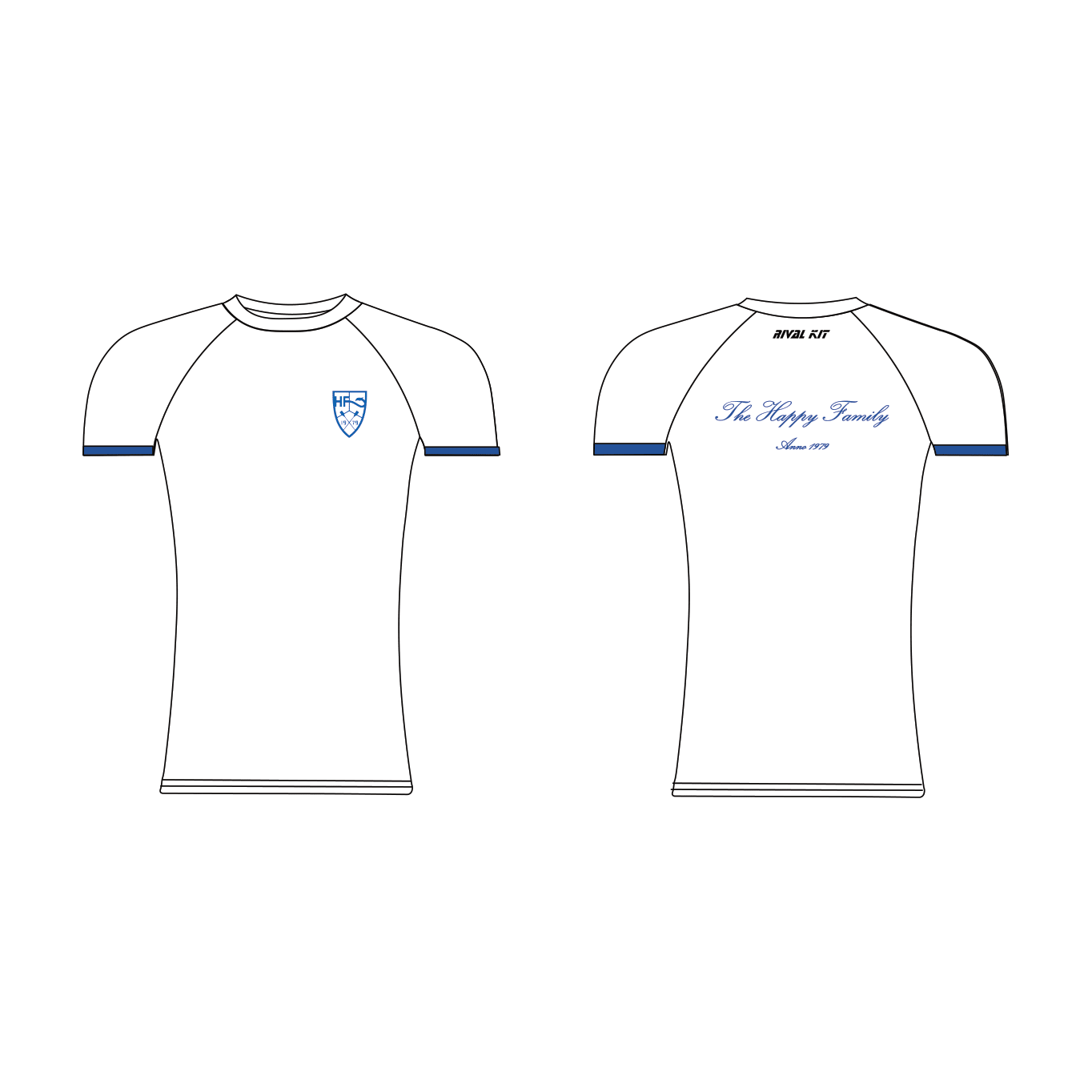 Roeihuis The Happy Family Short Base Layer
