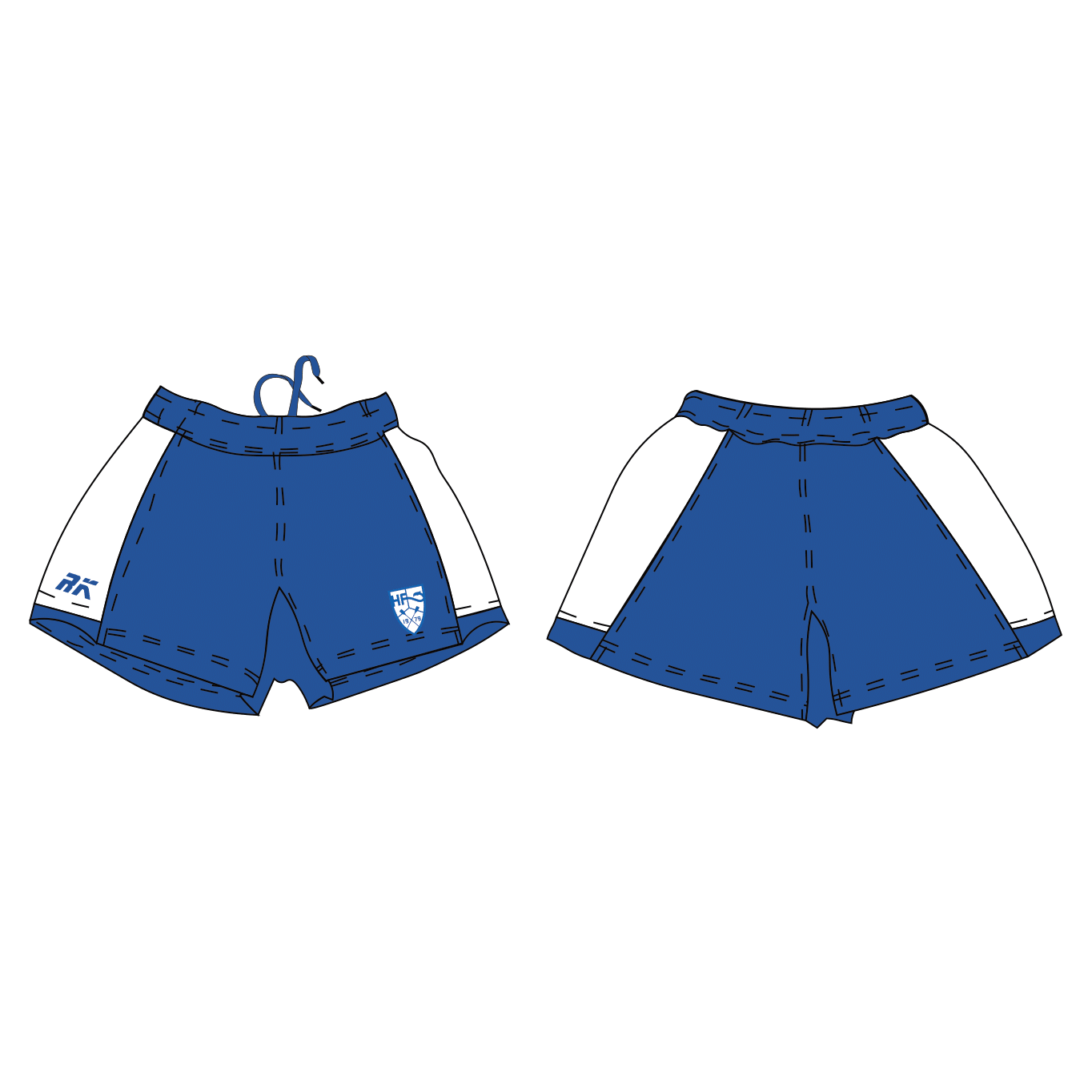 Roeihuis The Happy Family Rugby Shorts