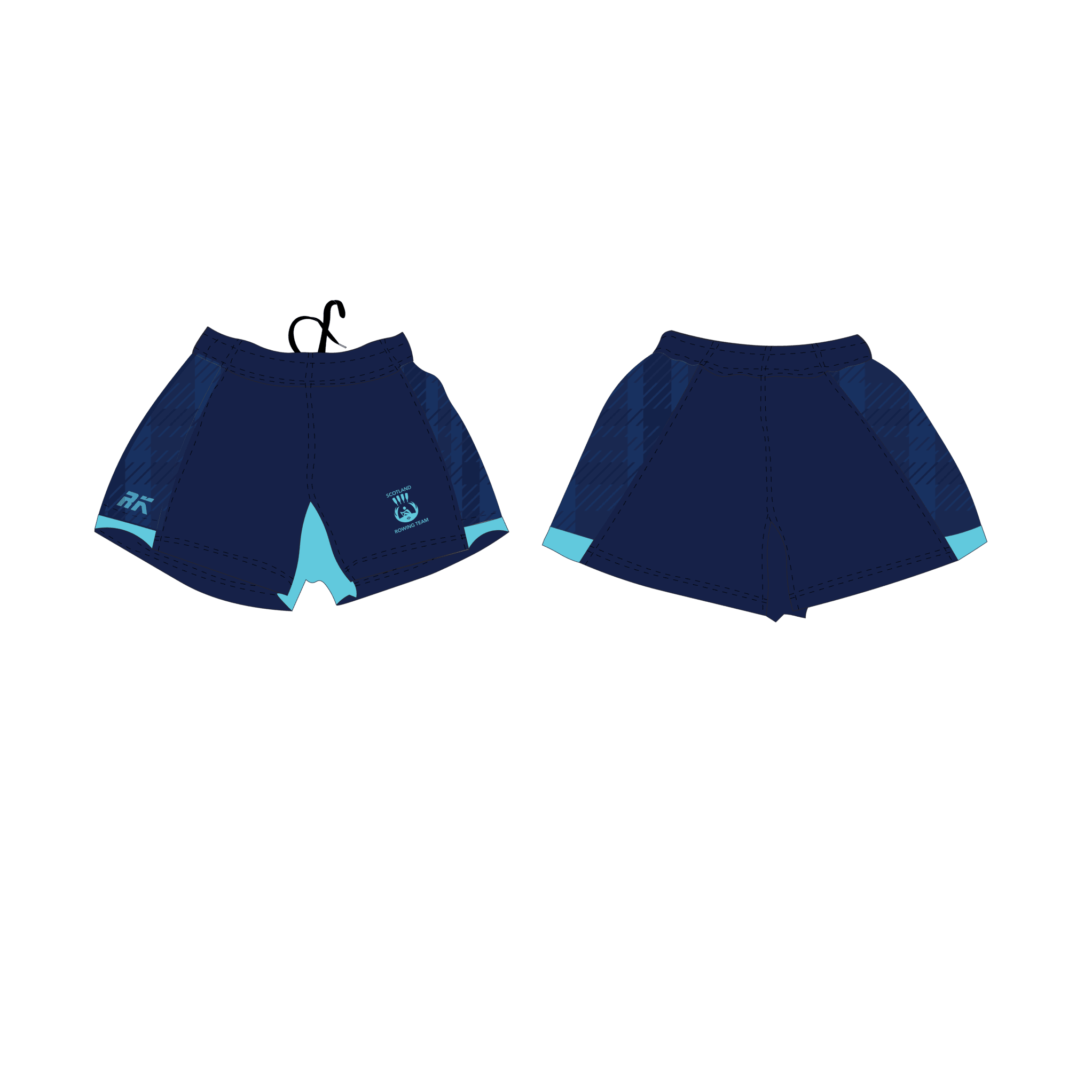 Team Scotland HIR 2025 Rugby Shorts