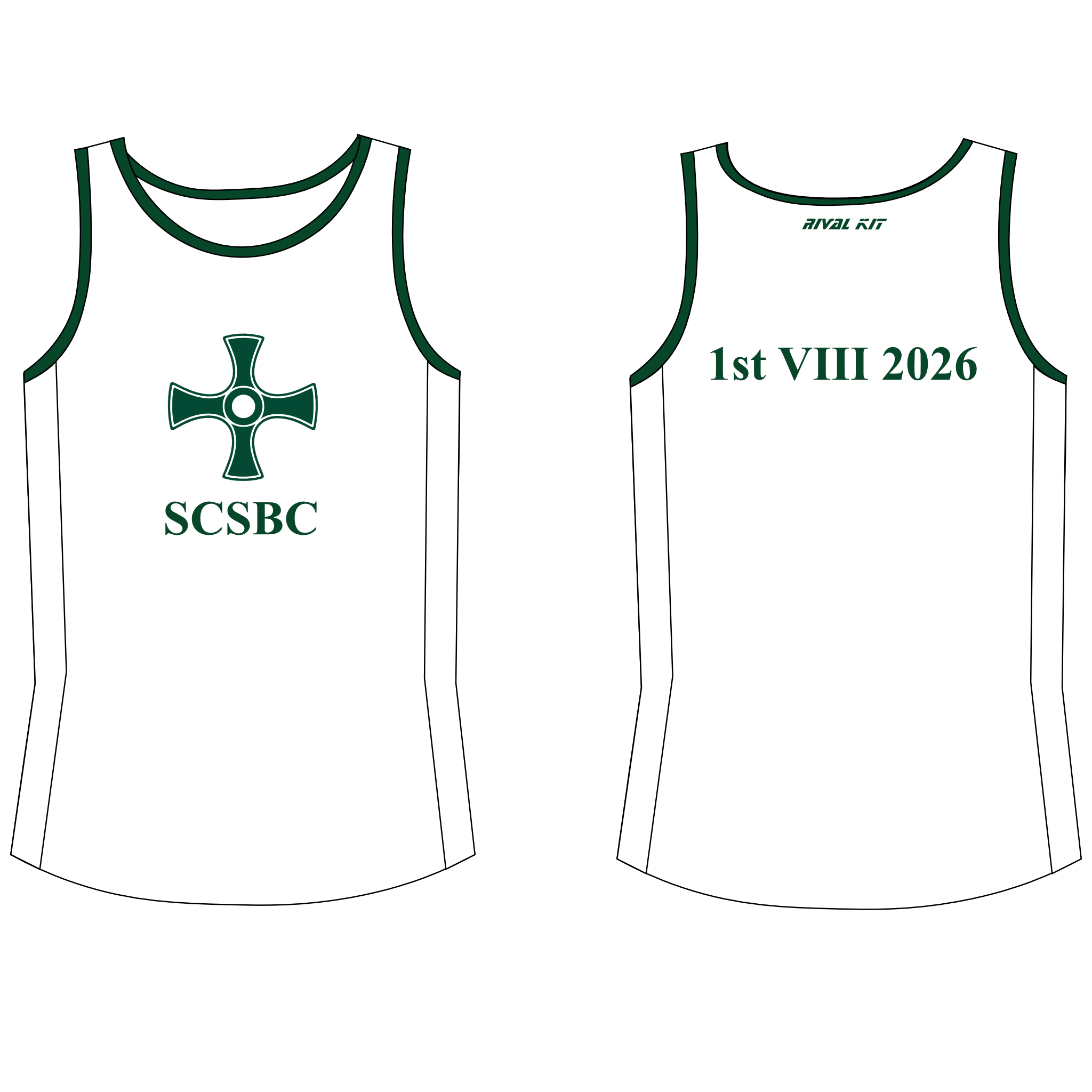 St. Cuthbert's Society Boat Club Gym Vest 2