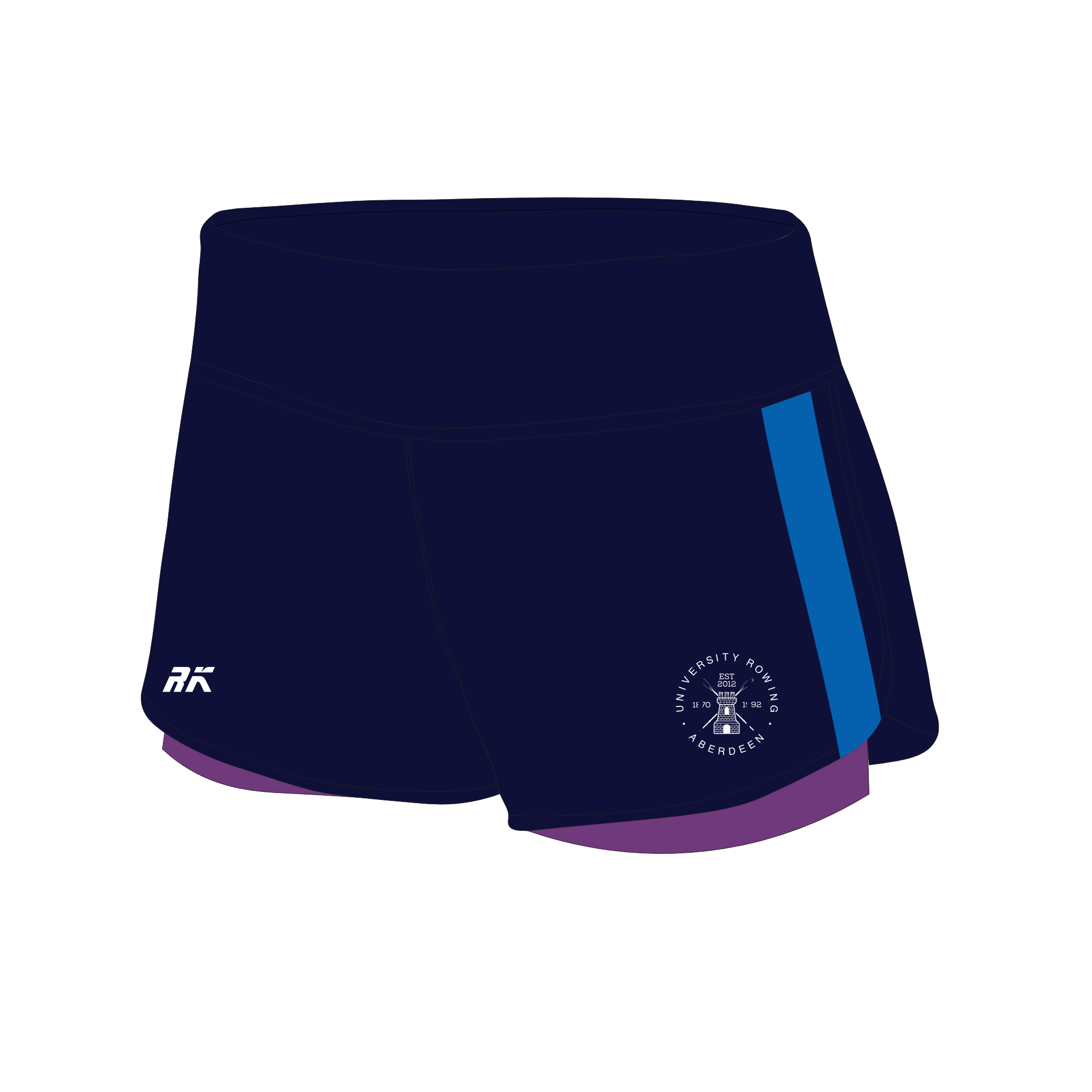University Rowing Aberdeen Female shorts