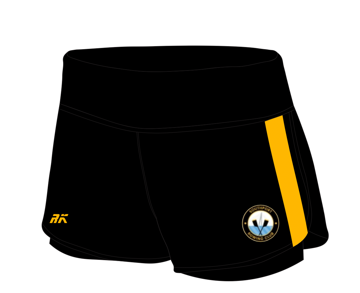 Southport Rowing Club Female Gym Shorts
