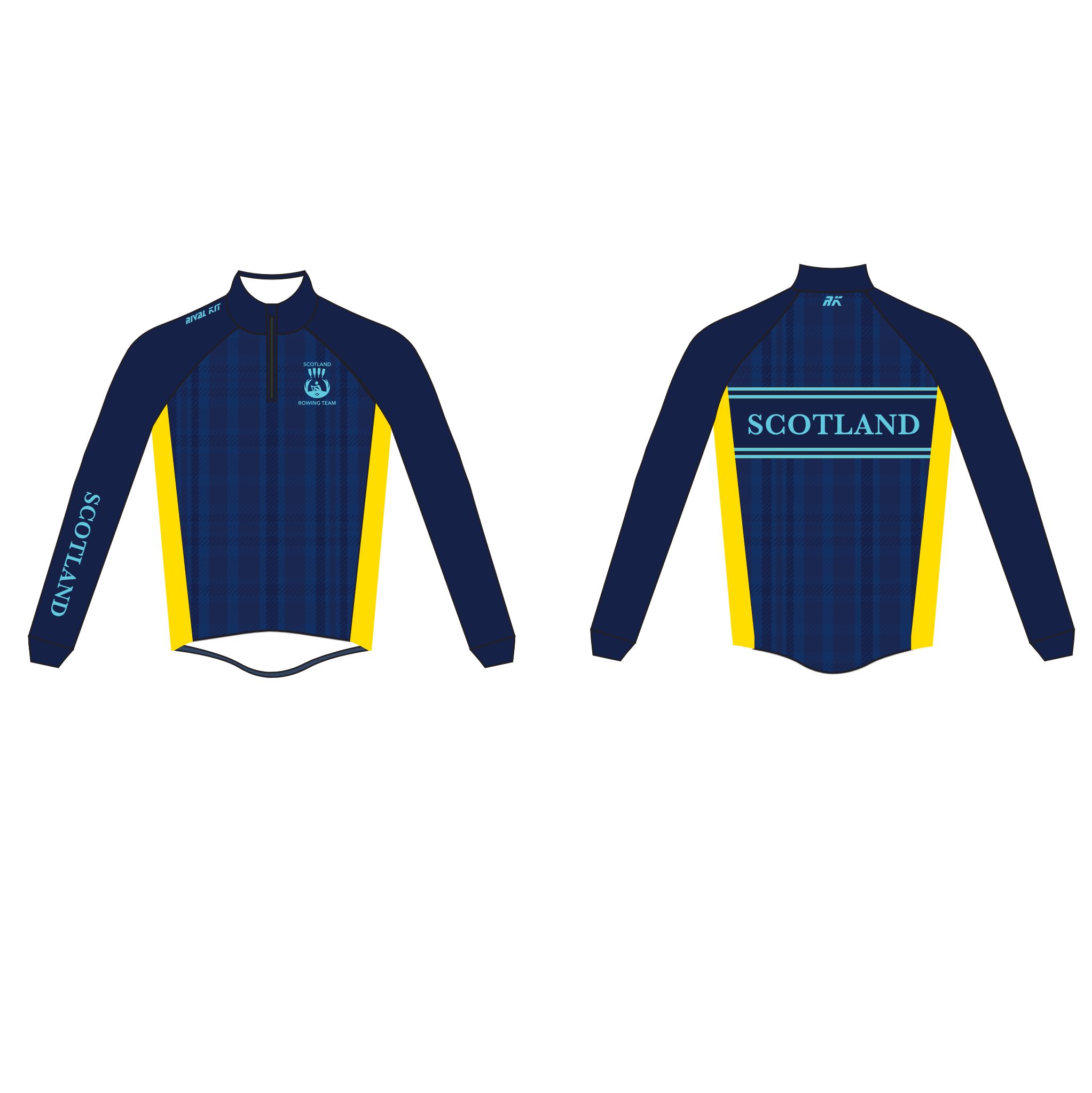 Team Scotland COSTAL HIR 2025 Thermal Splash Jacket