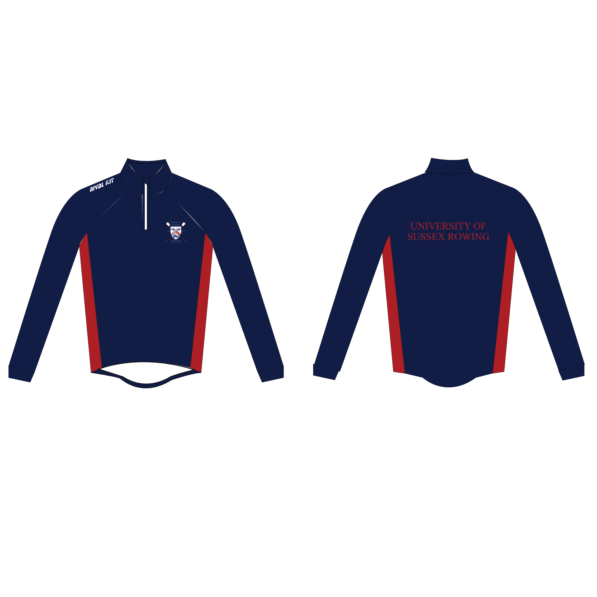 Sussex University Boat Club Thermal Splash Jacket