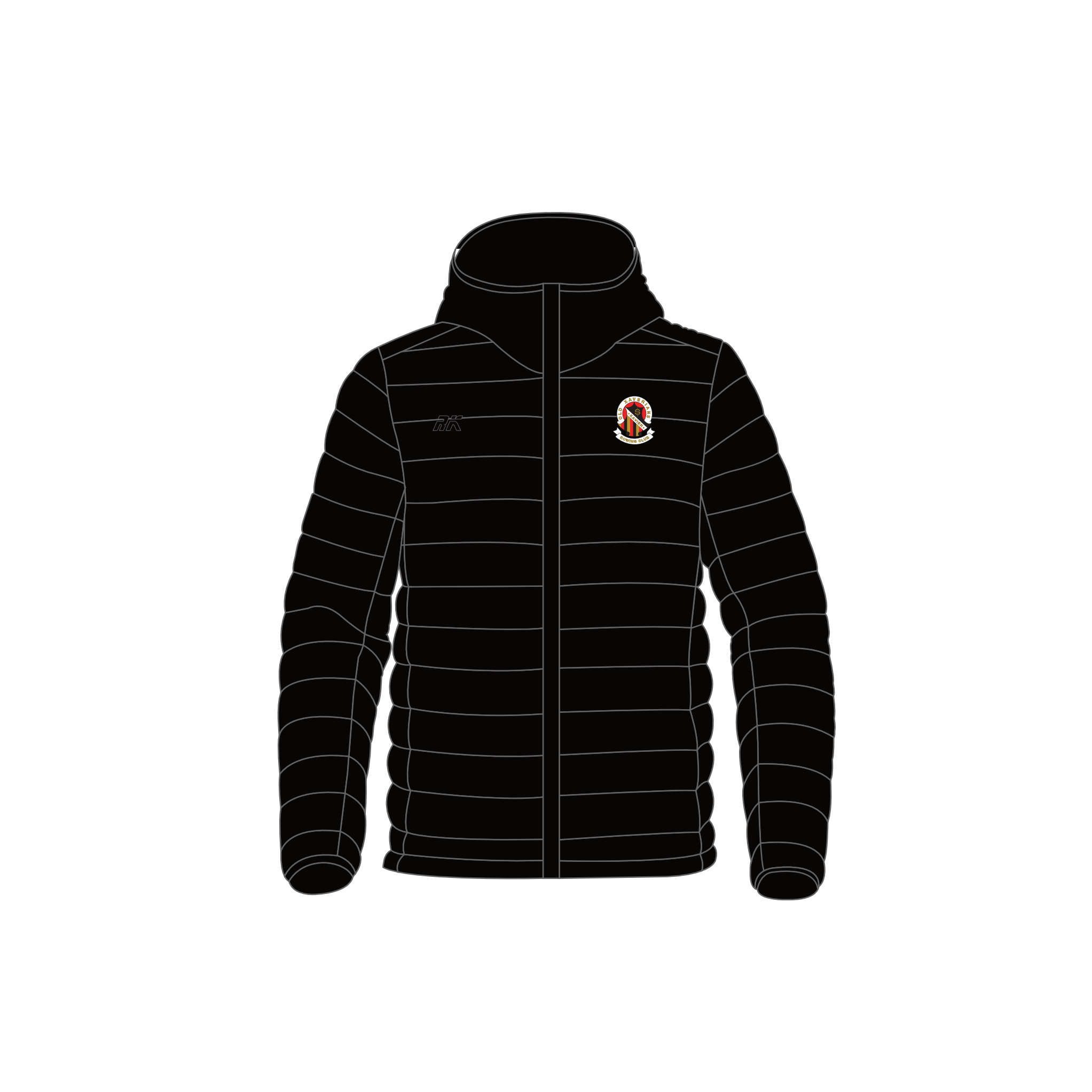 Old Xavierians Rowing Club Lightweight Puffa Jacket