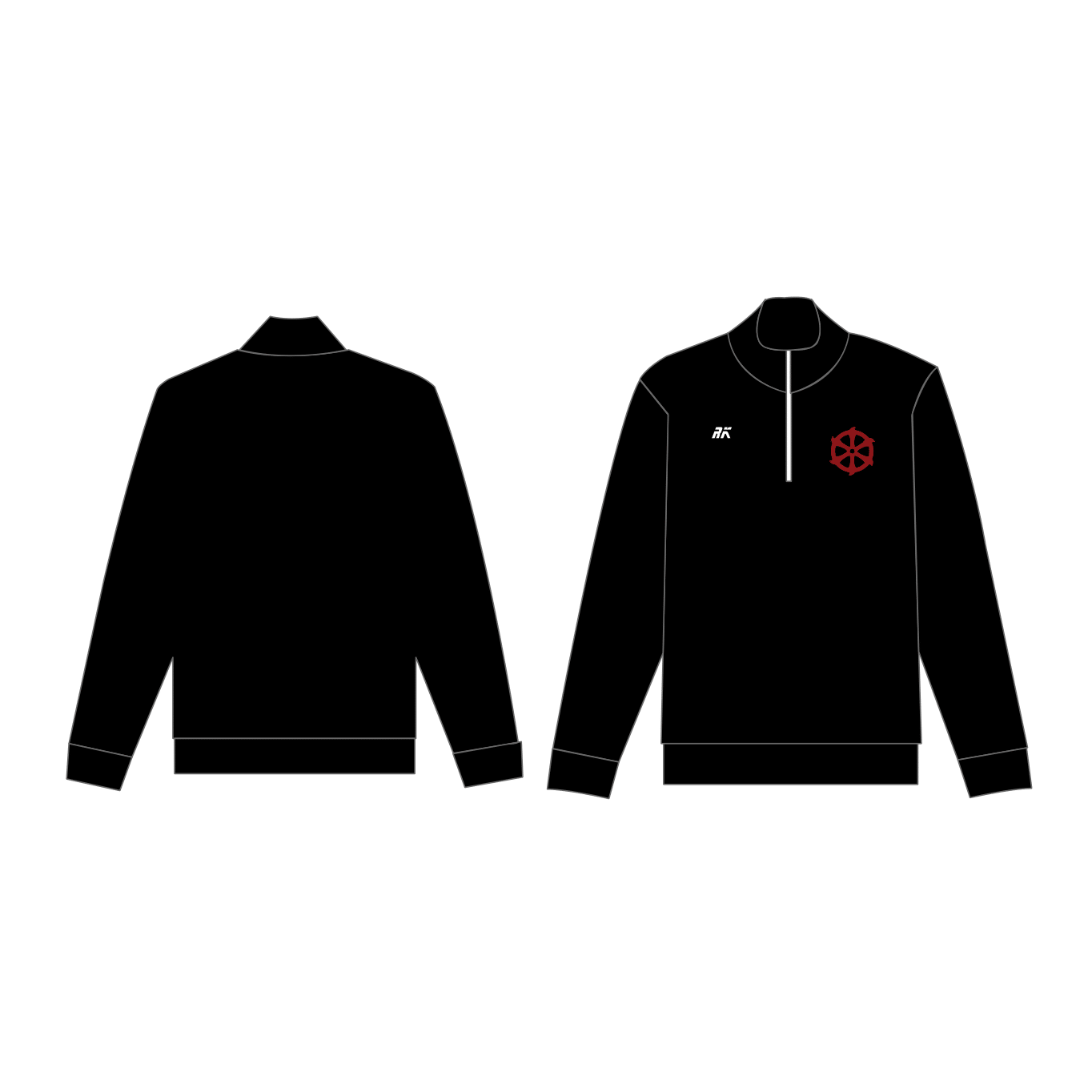 St Catherine's College BC Q-zip - 1