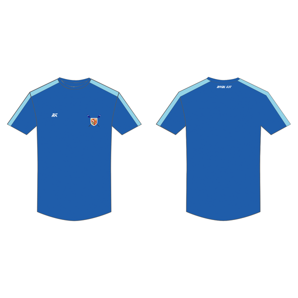 St Edmund's College Boat Club Blue Bespoke Gym T-Shirt