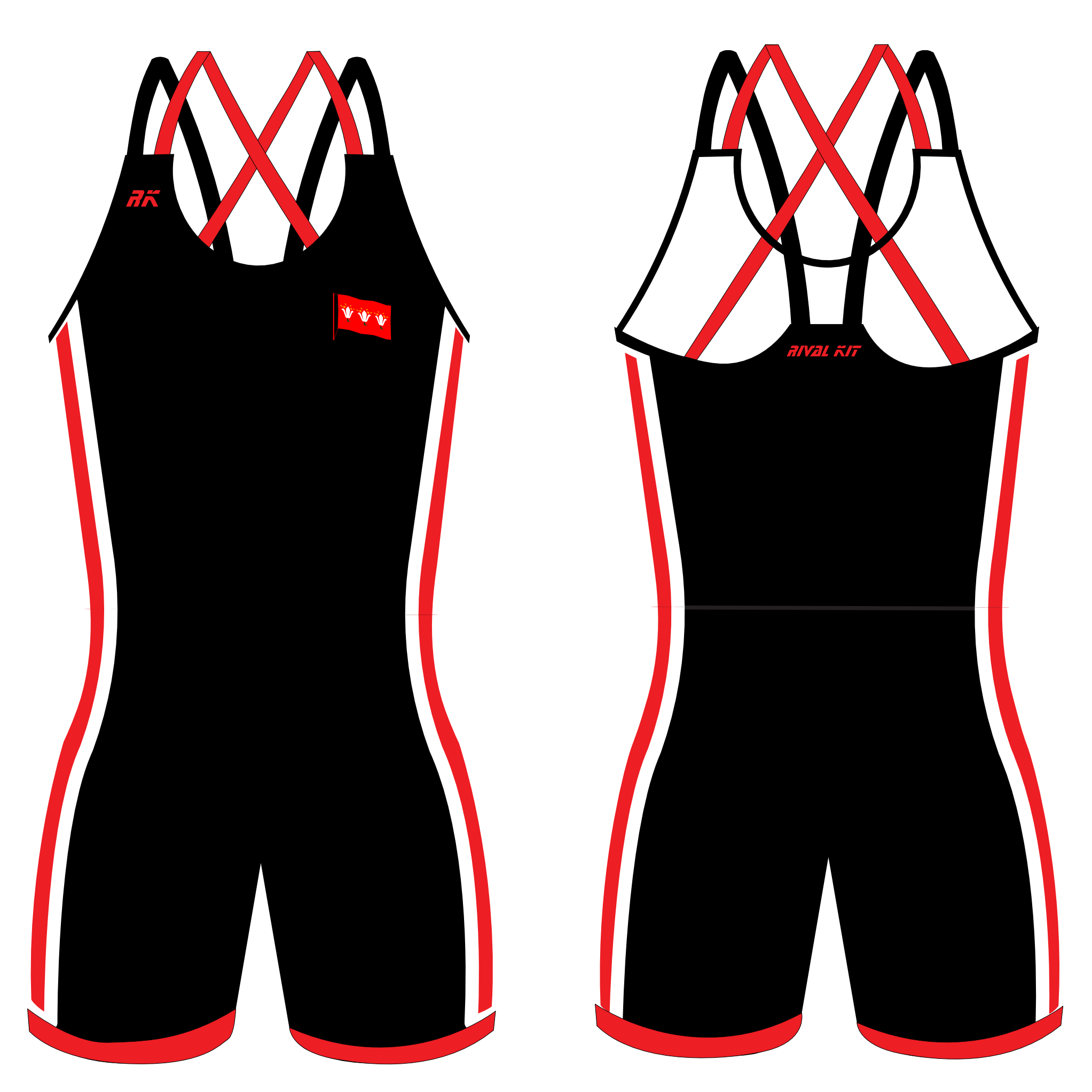 Magdalen College Boat Club Oxford Strappy RACING AIOX