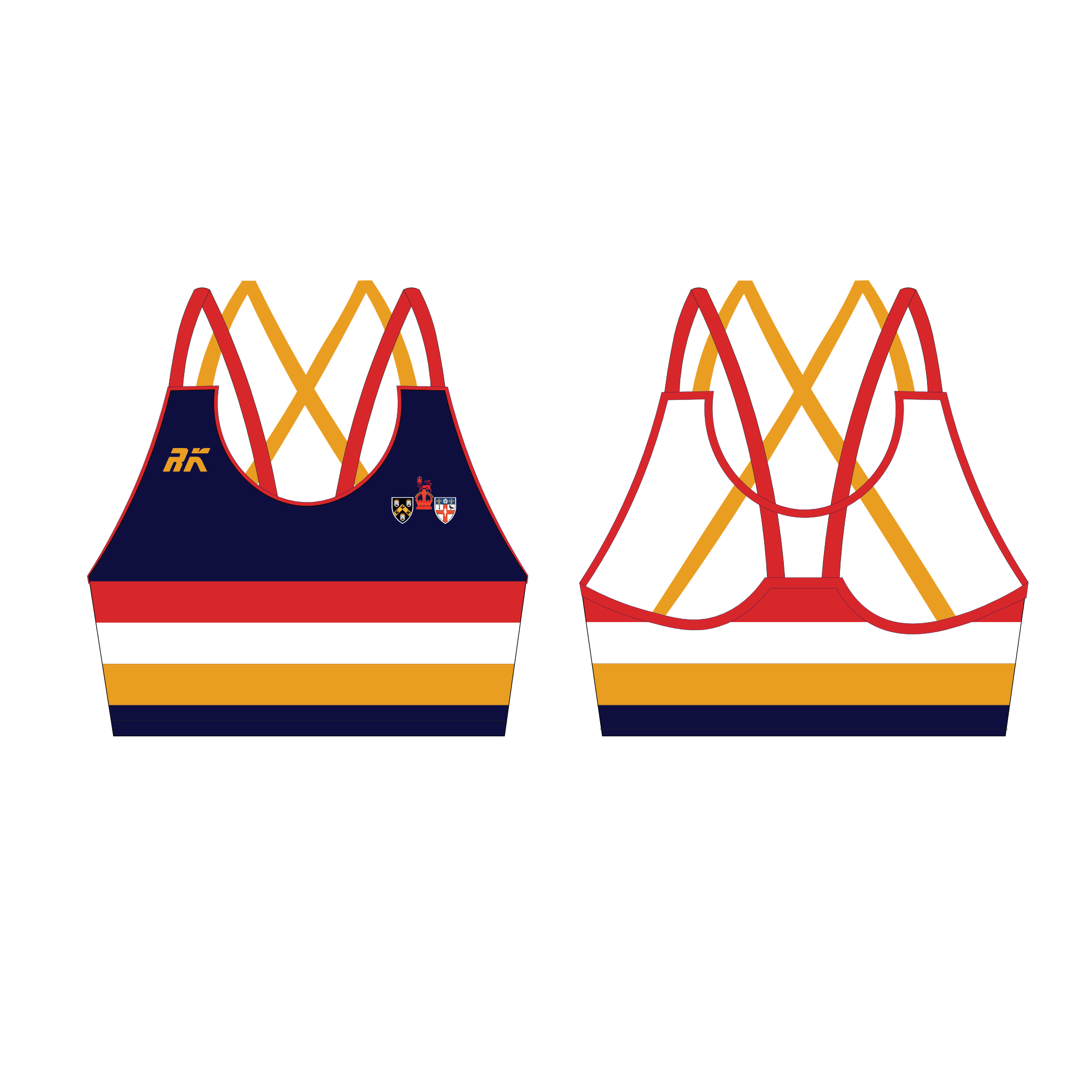 King's College London Boat Club Strappy Bra