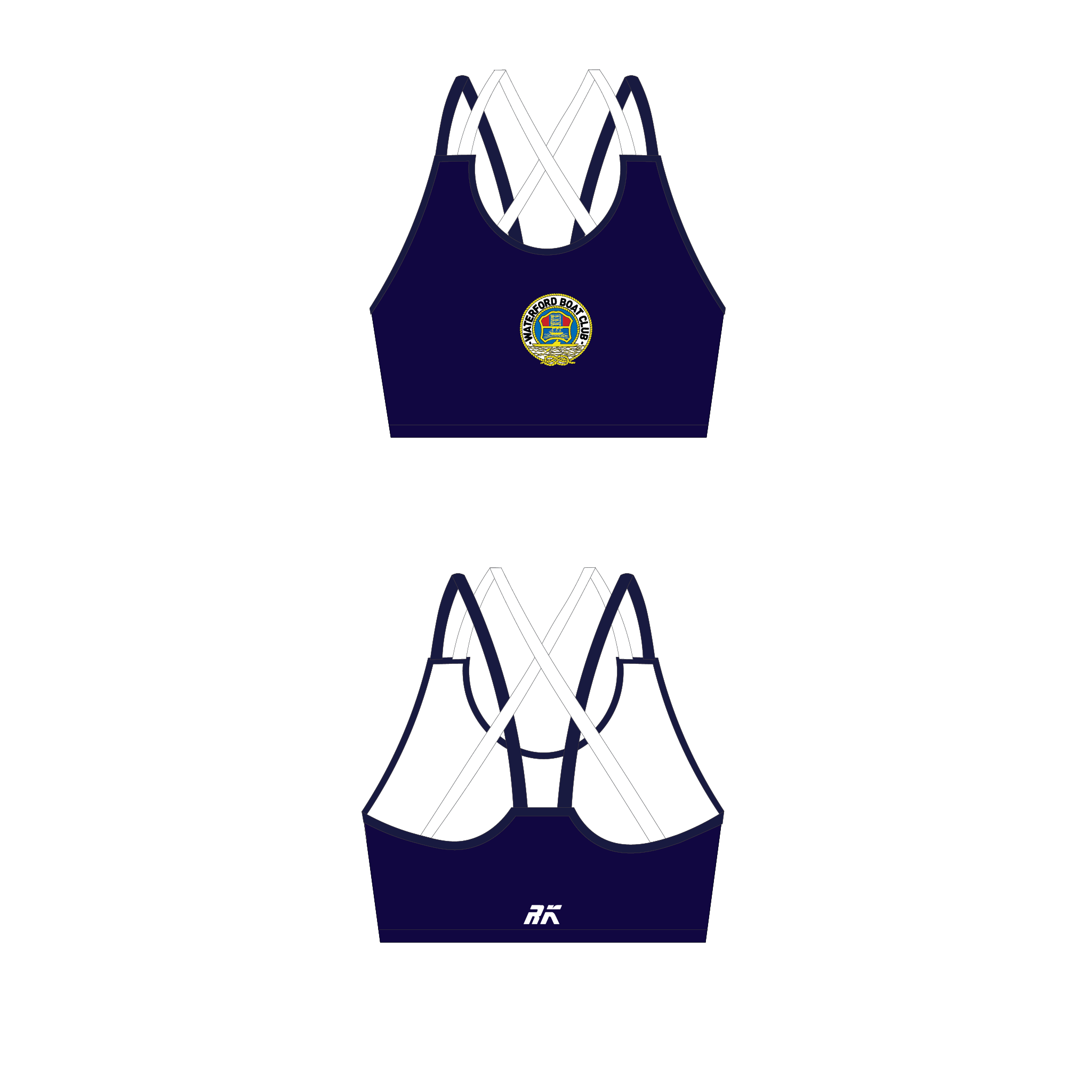 Waterford Boat Club Strappy Sports Bra