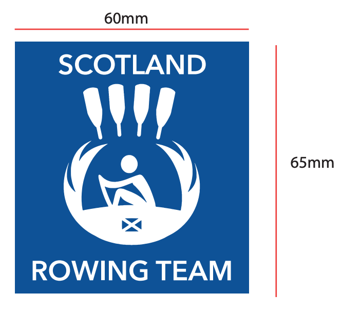 SCOTLAND ROWING TEAM PATCH