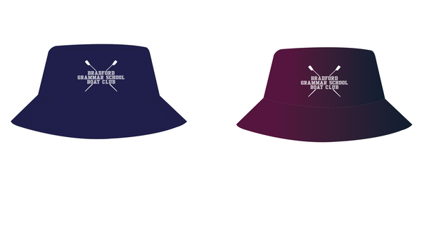 Bradford Grammar School Boat Club Reversible Bucket Hat