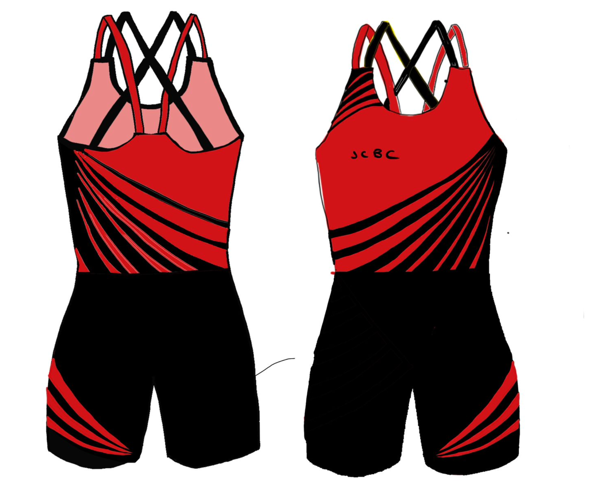 Jesus College Boat Club (Cambridge) Strappy AIO v2