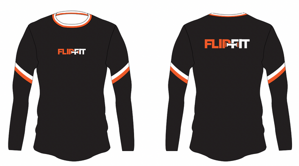 Flipfit Stripe 201 Long Sleeve Gym T-Shirt