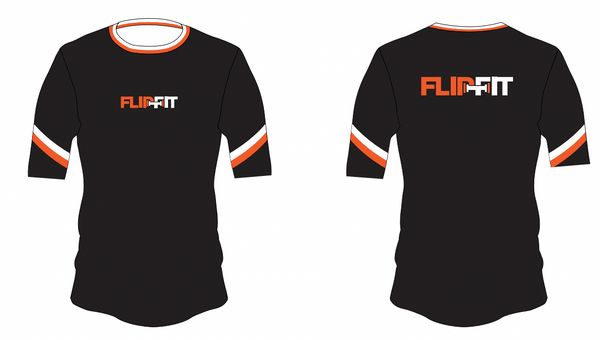 Flipfit Stripe 201 Short Sleeve Gym T-Shirt