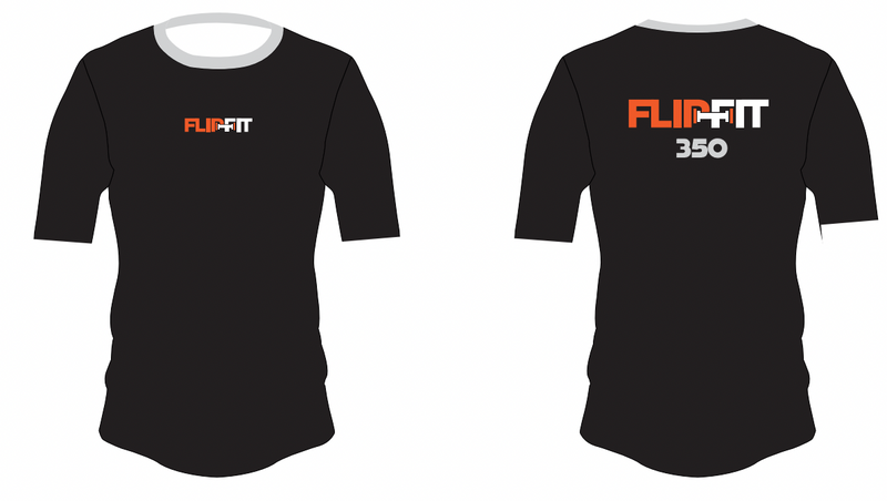 Silver 350 Flipfit 201 Short Sleeve Gym T-Shirt