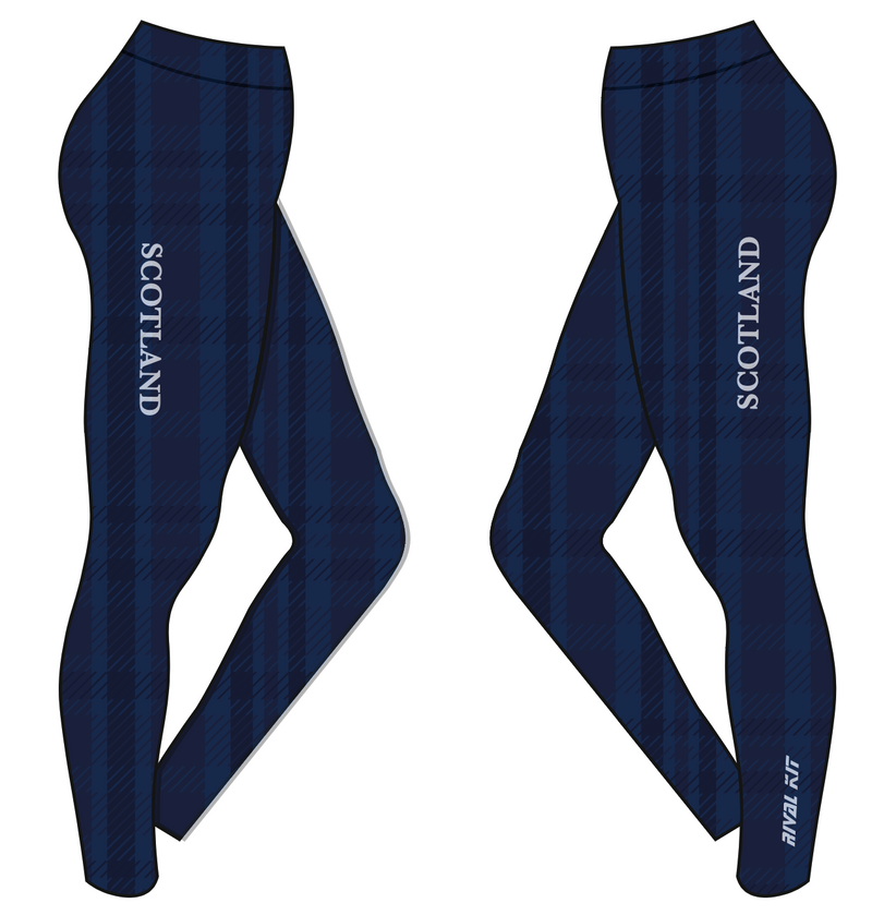 Team Scotland HIR 2024 Tartan Leggings