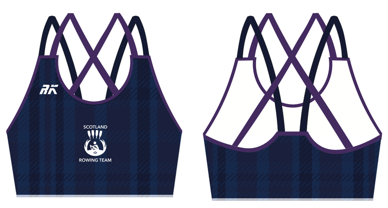 Team Scotland HIR 2024 Strappy Sports Bra