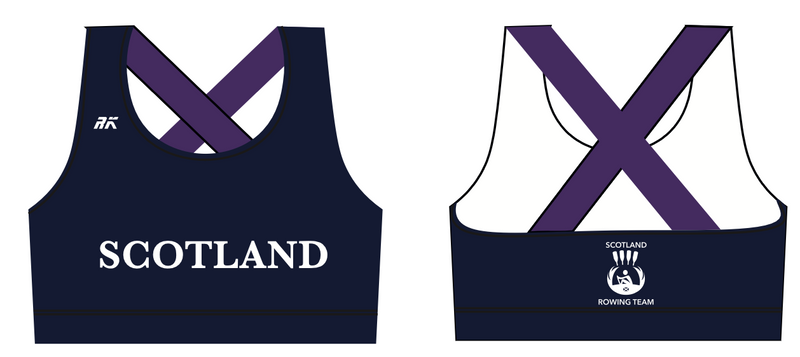 Team Scotland HIR 2024 Cross Back Sports Bra