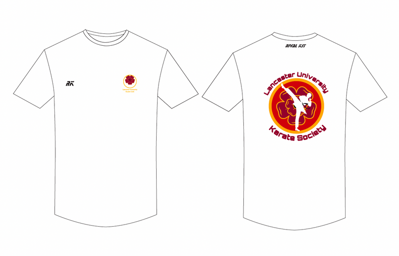 Lancaster University Karate Club White Cotton T-Shirt