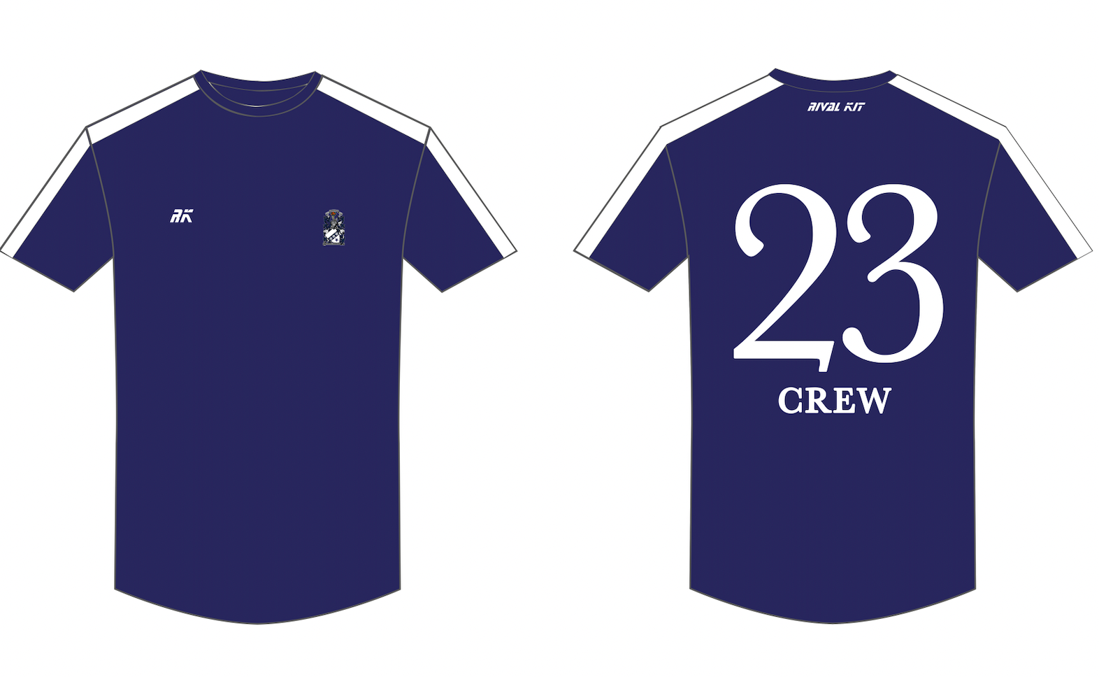 Heriots Rugby Club Short Sleeve Gym T-shirt