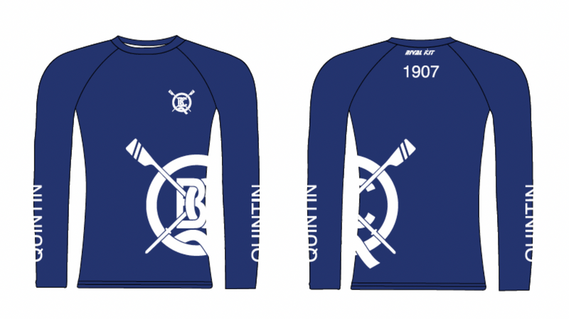 Quintin Boat Club Logo Long Sleeve Baselayer