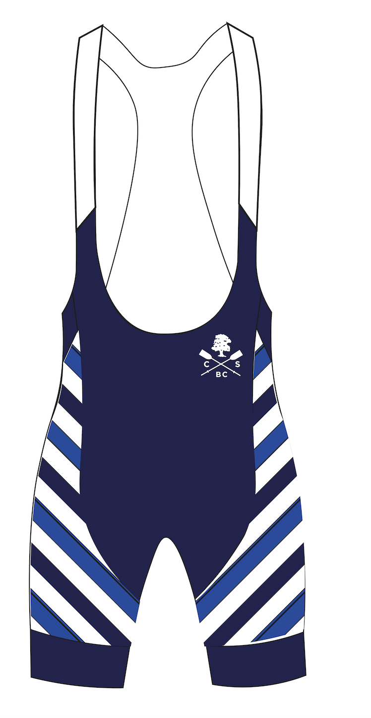 Canford School Boat Club Pattern Cycling Bib Shorts