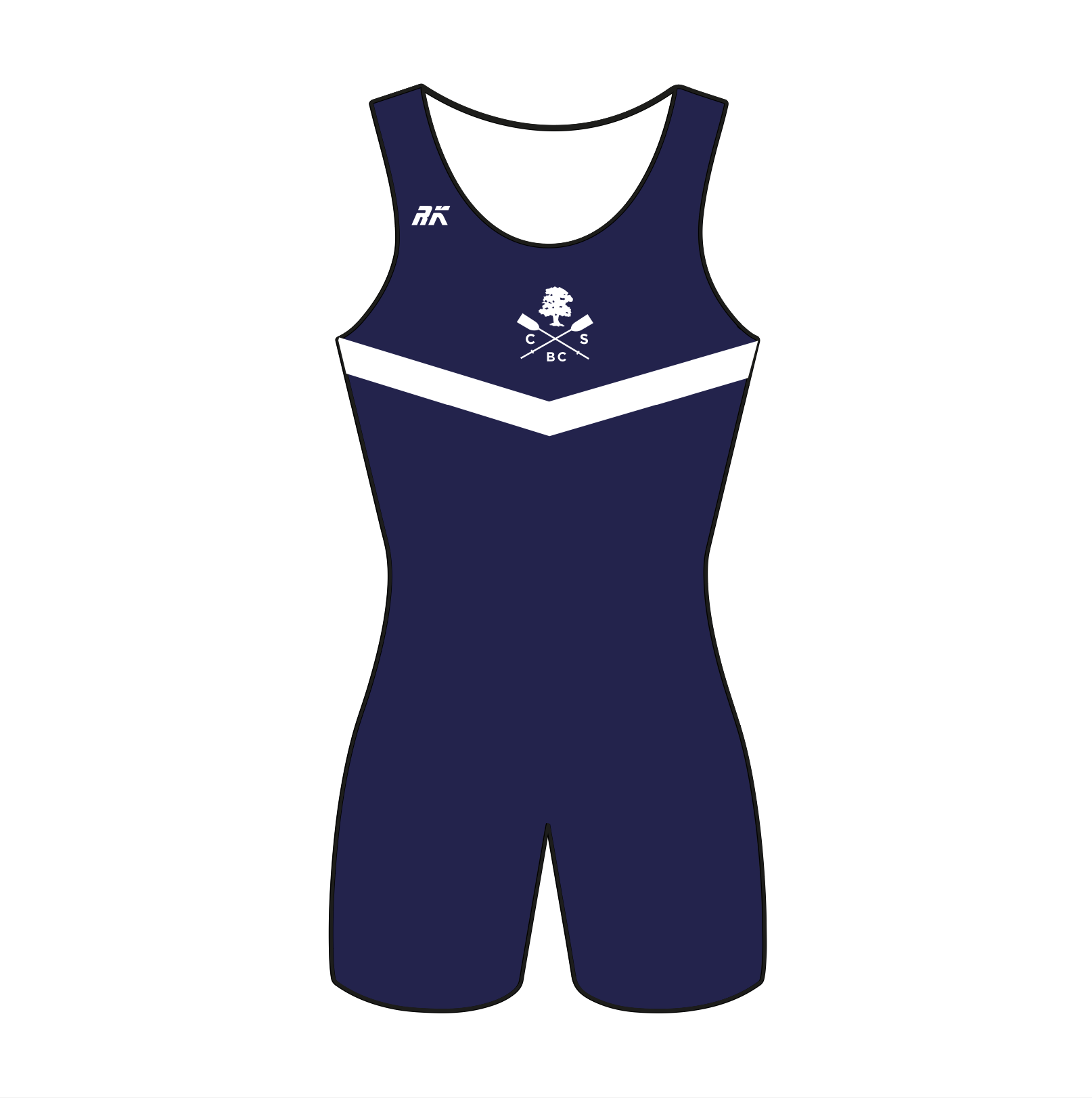 Canford School Boat Club AIO Navy and White