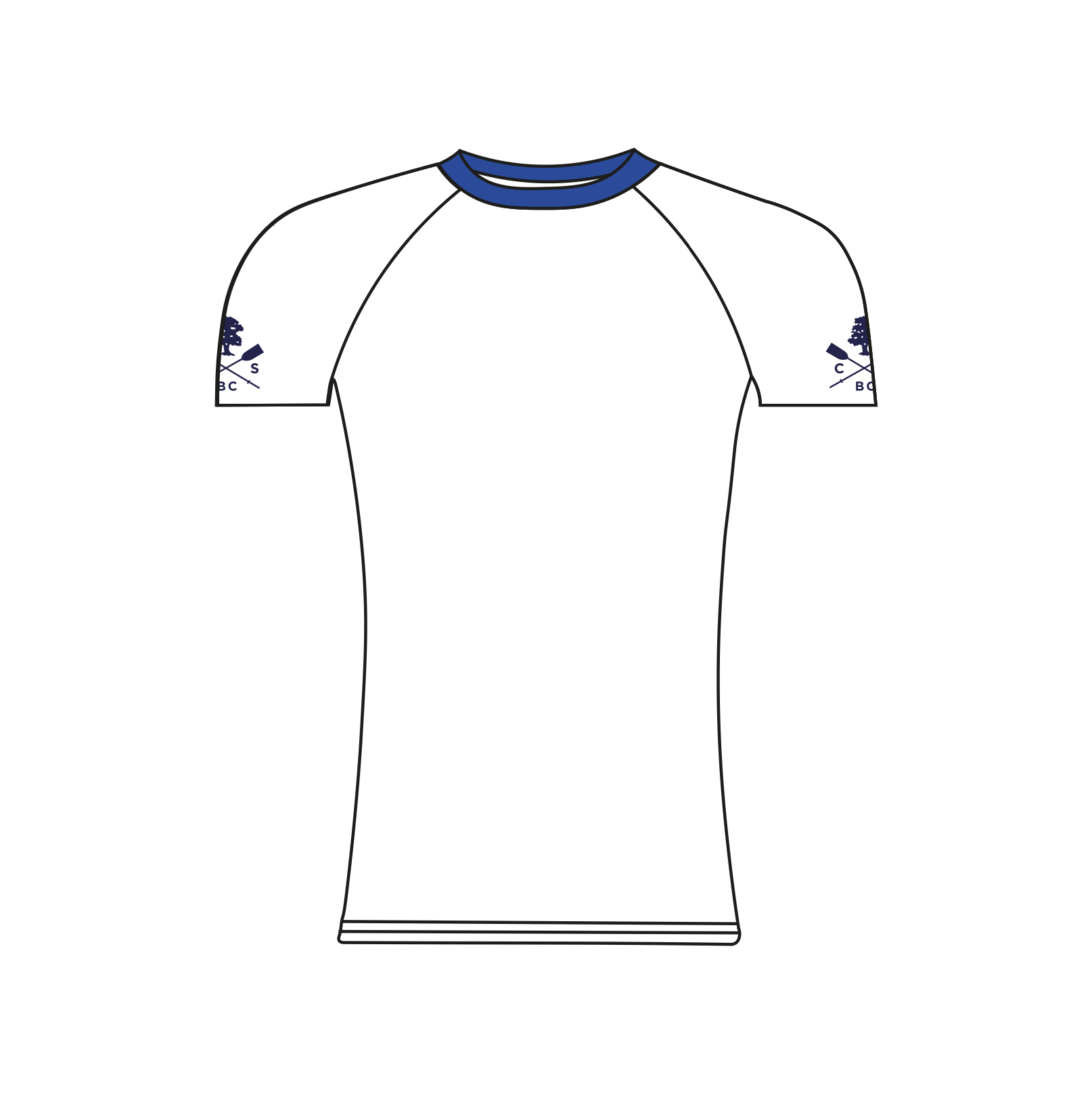 Canford School Boat Club Short Sleeve Base-Layer 2