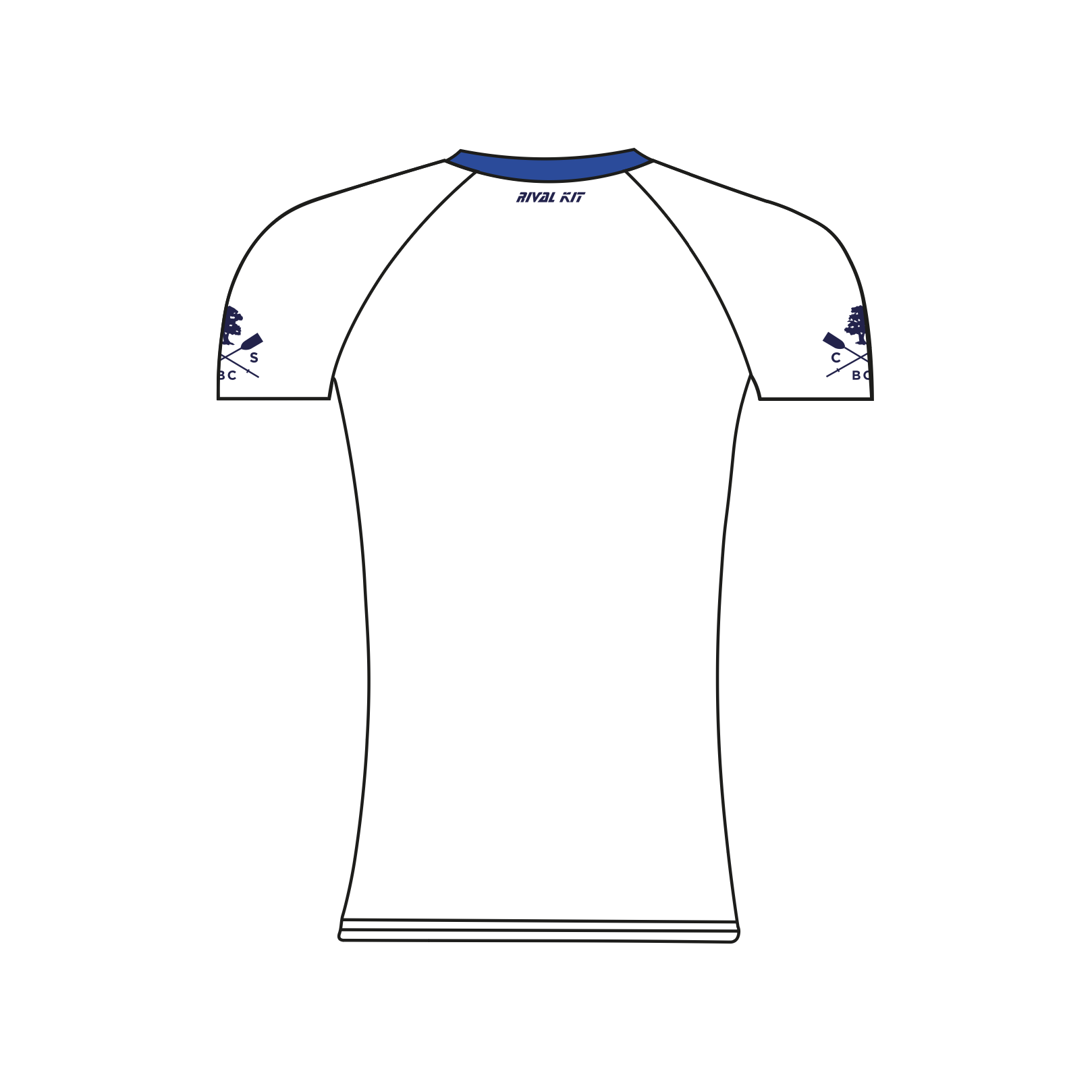 Canford School Boat Club Short Sleeve Base-Layer 2