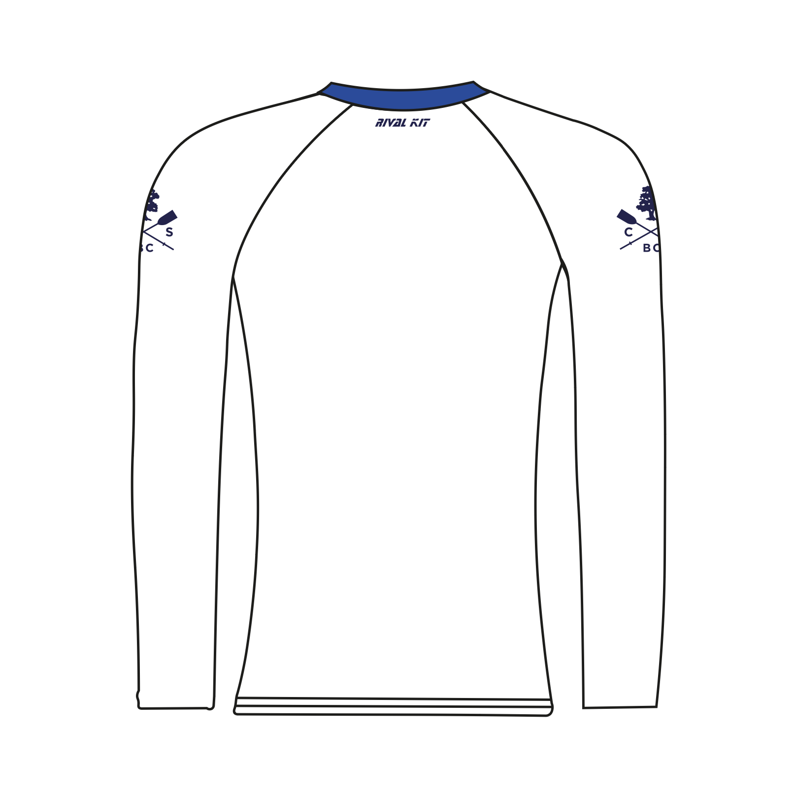 Canford School Boat Club Long Sleeve Base Layer 2