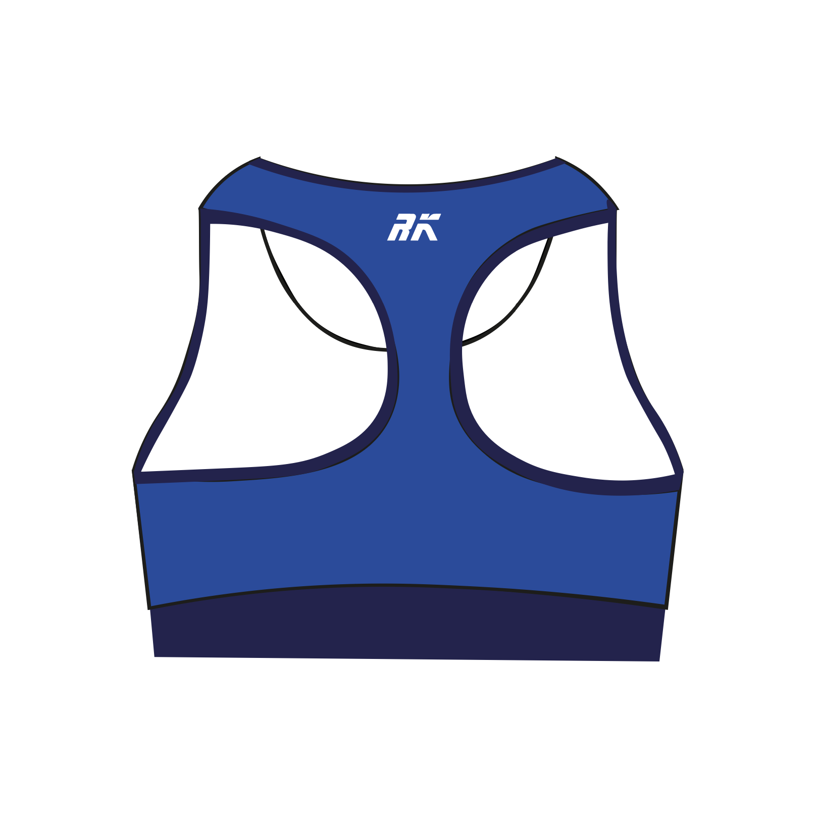 Canford School Boat Club Racerback Sports Bra
