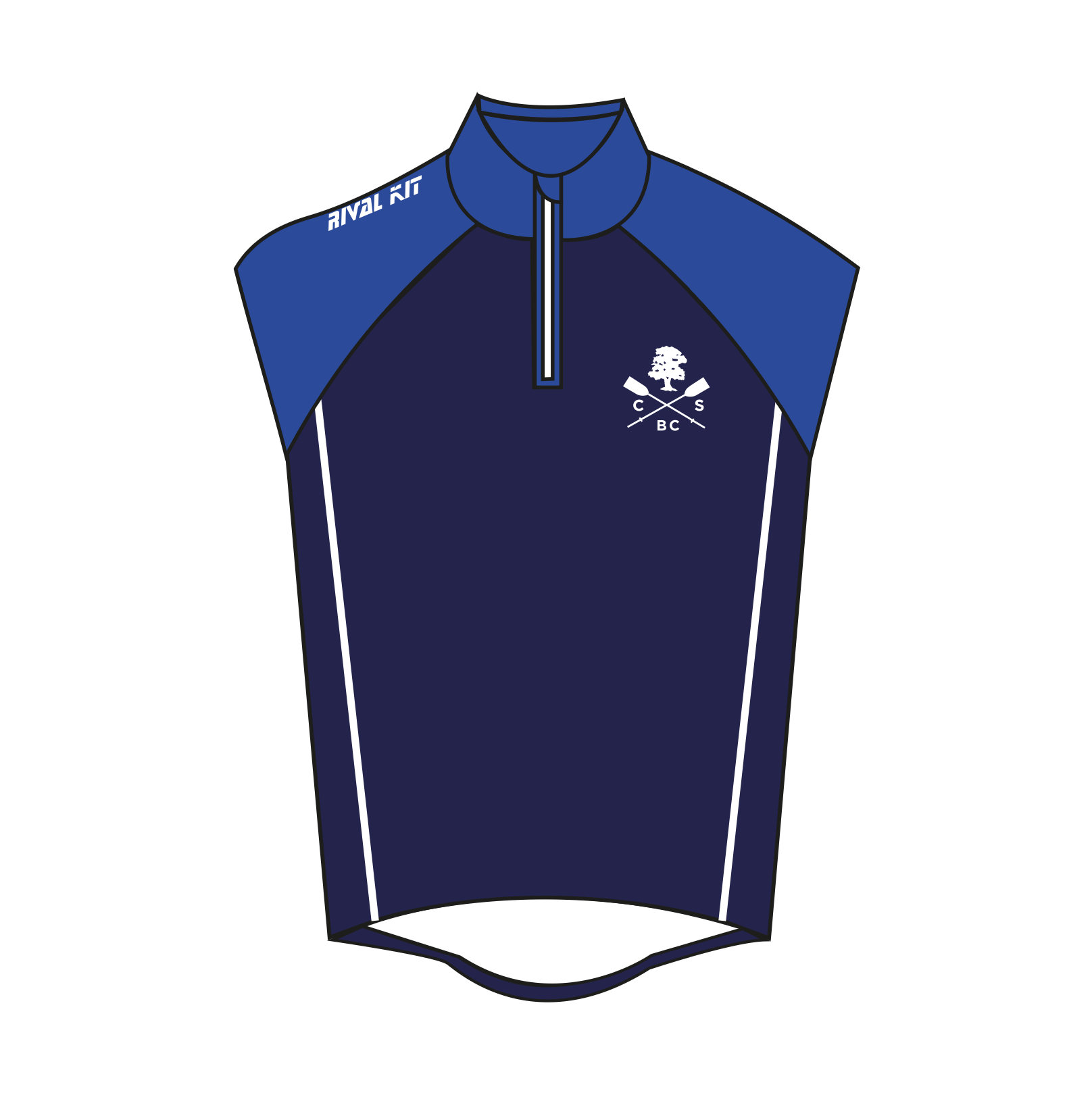 Canford School Boat Club Gilet