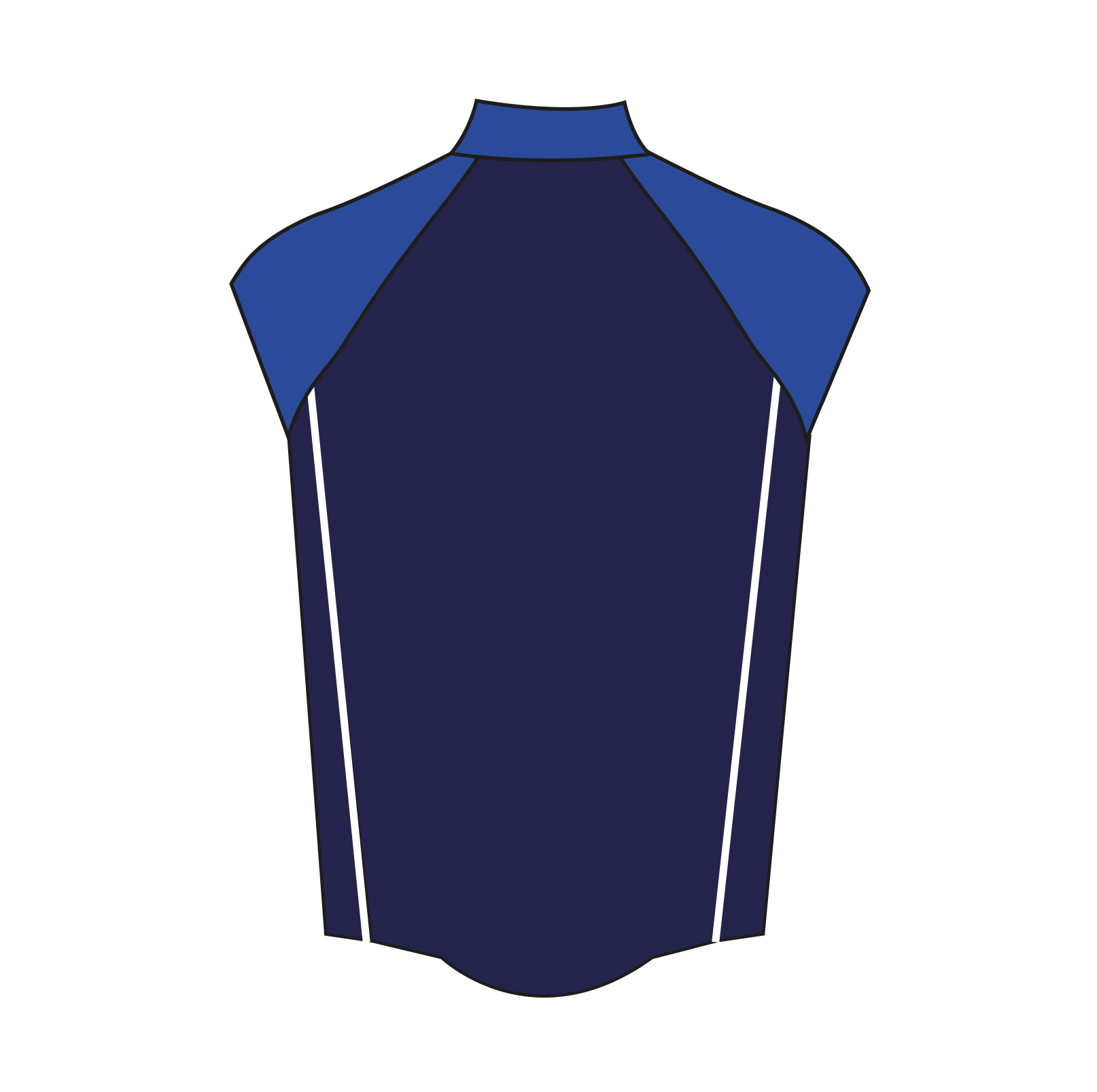 Canford School Boat Club Gilet