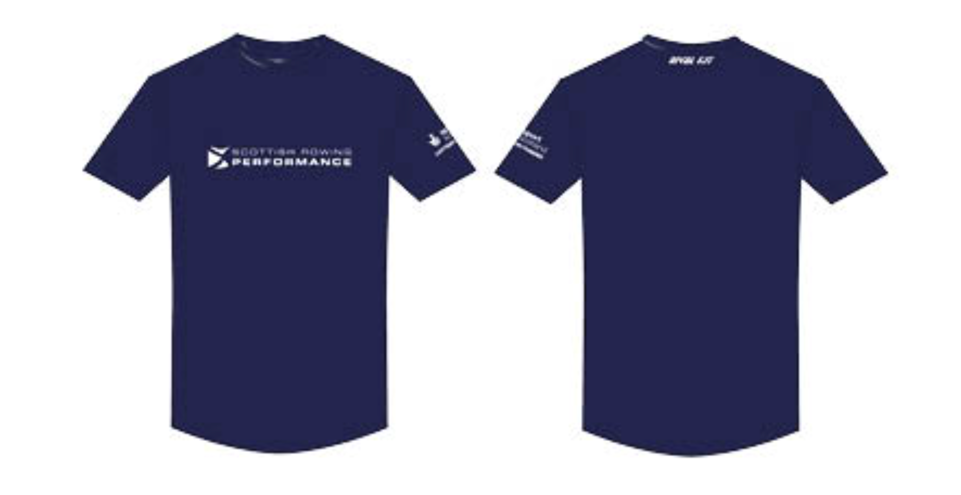 Scottish Rowing performance t shirt